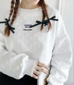 Loueme ハート　スウェット