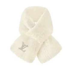 ルイヴィトン 新品未使用　M90803マフラー・オンリー LV・ミニコンフィ