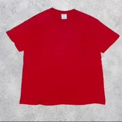 90s old GAP border pocket T-shirts 赤 XL - メルカリ