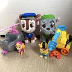 パウパトロール　ぬいぐるみ　おもちゃ　4点セット