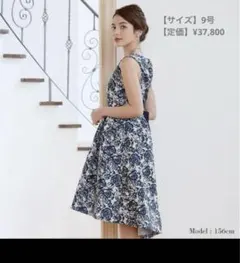 AIMER（エメ）ローズ柄テールカットAラインドレス【9号】