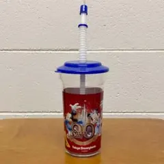 未使用「東京ディズニーランド 20周年記念」ストロー付き タンブラー