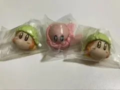 星のカービィ　ぬくぬく ふぃぎゅあこれくしょん　3個セット　ガチャガチャ