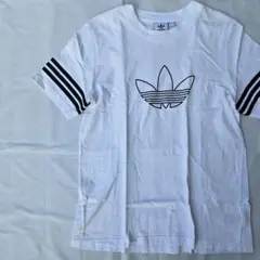 【adidas】アディダス 半袖 Tシャツ トレフォイルロゴ スリーストライプ