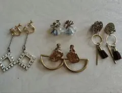 ノンホールピアス イヤリング