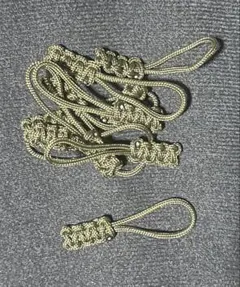ジッパータブ 10個セット ハンドメイド パラコード