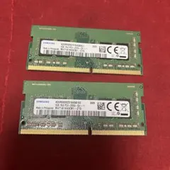 Naka様専用 Samsung ノートPC用メモリ 4GB 8枚セット - メルカリ