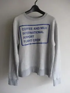 Beams × Coffee and milk スウェット 短丈 ショート丈のサムネイル