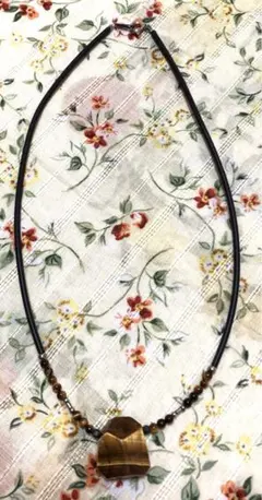 タイガーアイネックレス