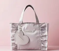 JILL by JILLSTUART フリルトートバッグ＆ポーチチャーム