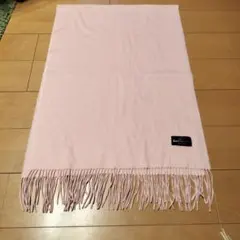 カシミヤ100% ストール　ピンク