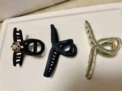 ヘアクリップ 3点セット