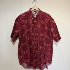 【L】Tommy Hilfiger トミーヒルフィガー ボタンダウンシャツ