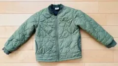 【BREEZE／ブリーズ】ジャンパー　120 カーキ　キルティング　ジャケット