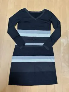 クードシャンス COUP DE CHANCE ラメ入りドロストワンピース