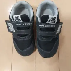 New Balance ブラック スニーカー 15.5cm