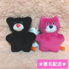 gigo限定　mojojojo　マスコット ぬいぐるみ【くま　ねこ】