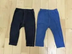 UNIQLO レギンスパンツ　80㎝　2点まとめ売り