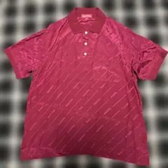 Supreme jacquard logo silk polo Sのサムネイル