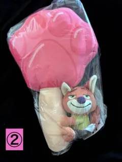 ⭐️新品未開封⭐️ズートピア アイスキャンディモチーフクッション❤︎ニック❤︎②