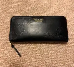 PAUL & JOE 長財布 ブラック 9cm × 20cmのサムネイル