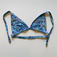 Pualani Hawaii ビキニトップ ペイズリー柄 Sサイズ【上のみ】のサムネイル