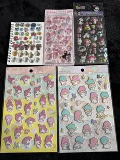 ボンボンドロップシール　サンリオ第二弾・ペタペタシール　マイメロ＆キキララなど