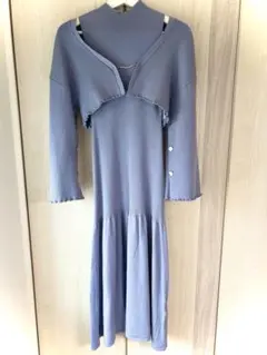 【新品】MAJESTIC LEGON ニットワンピース　サイズM