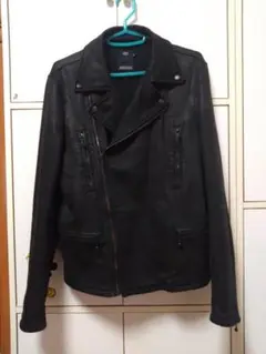 AZULアズール　コットンWライダースジャケット