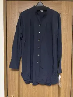 定番VlasBlomme ヴラスブラム チュニックシャツ ネイビー Unisex