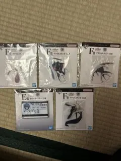 新世紀エヴァンゲリオン　一番くじ　E +F賞　5点セット