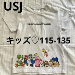 USJ ニンテンドー　Tシャツ　半袖　マリオ　110 120 130 公式　夏のサムネイル