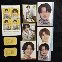 那須雄登 直筆ステッカー＆デタカ＆切り抜き