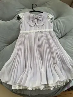 エニファム　紫色ワンピース 120cm 卒園式