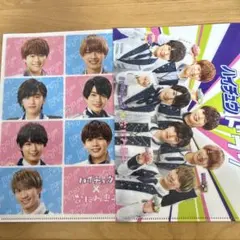 なにわ男子 ハイチュウ クリアファイルセット