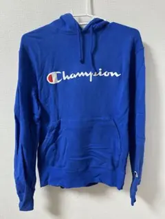 Champion プルオーバーパーカー ブルー