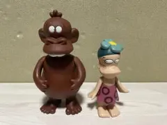 トイパテント製 はじめ人間ギャートルズ ソフビ フィギュア セット 当時物 トイパテント製 はじめ人間ギャートルズ ソフビ フィギュア セット