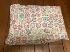 東洋羽毛　ピヨ丸クッションケット　羽毛ひざ掛け布団　ピンク