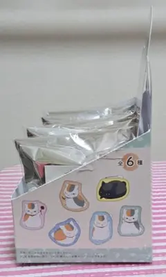 夏目友人帳　ニャンコ先生　ダイカットクッションバッジ　全６種