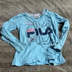 FILA 水色 長袖カットソー