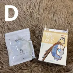 ラブブ アルファベット イニシャル ペンダント D