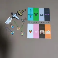 Minecraft アクリルキーホルダーセット