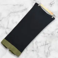 ガリャルダガランテ リブニット タイトスカート 【Free】 ロング 伸縮性あり