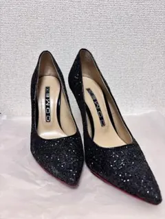 COMEX ブラック グリッター ハイヒールのサムネイル
