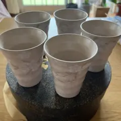庫山窯湯呑みセット