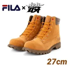 新品 FILA フィラ 刃牙コラボ 27cm イエローブーツ ウォータープルーフ