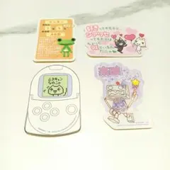 モバイルステッカーコレクション どこでもいっしょ　各種4点セット