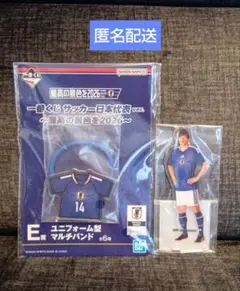 サムライブルー 一番くじ 伊東純也 マルチバンド＆アクスタ セットのサムネイル