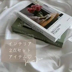 ダミーブック インテリア雑貨 2点まとめ売り】　ダミーブック　北欧風
