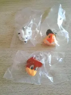 プロ野球マスコットめじるしアクセサリー 3点